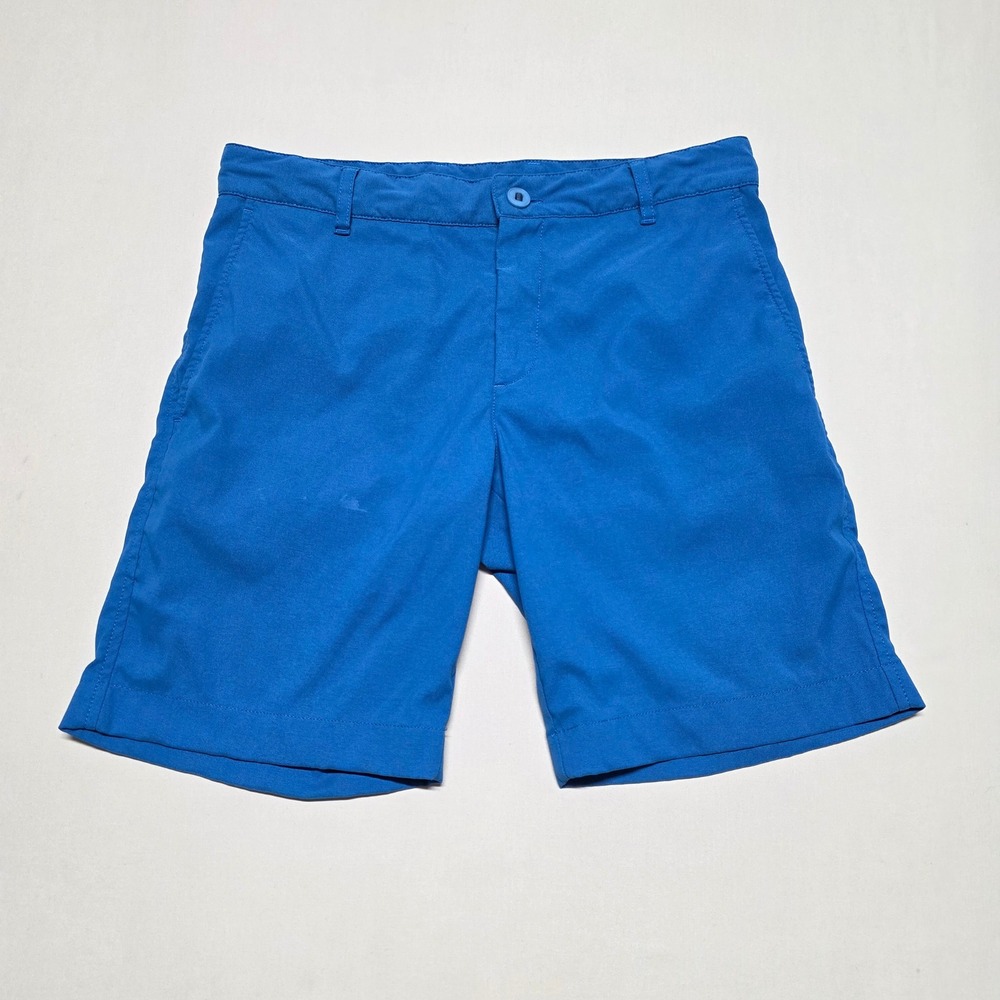 Outlier New Way Hybrid Chino Shorts 29 Blue Drawstring Above Knee 2-Way Stretch